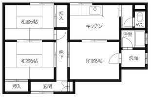 ハイツ勝瑞の物件間取画像